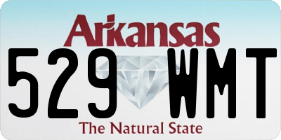 AR license plate 529WMT