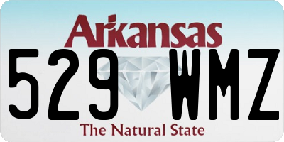 AR license plate 529WMZ