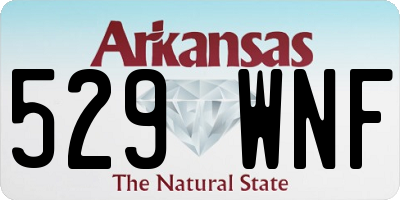 AR license plate 529WNF