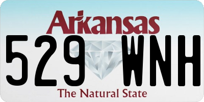 AR license plate 529WNH