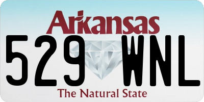 AR license plate 529WNL