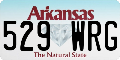 AR license plate 529WRG