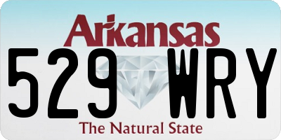 AR license plate 529WRY