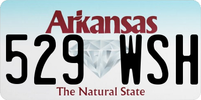 AR license plate 529WSH