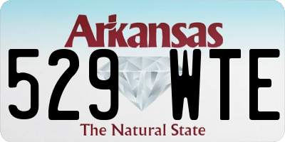 AR license plate 529WTE