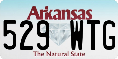 AR license plate 529WTG