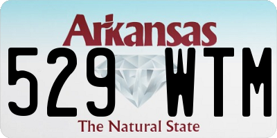 AR license plate 529WTM