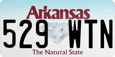 AR license plate 529WTN