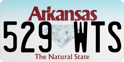 AR license plate 529WTS