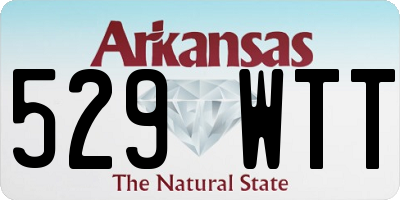 AR license plate 529WTT