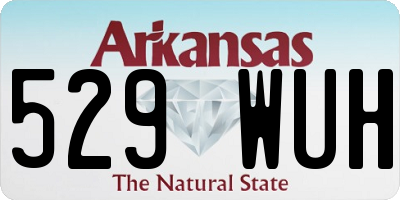 AR license plate 529WUH