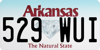 AR license plate 529WUI