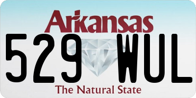 AR license plate 529WUL