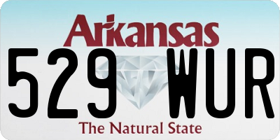 AR license plate 529WUR