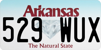 AR license plate 529WUX