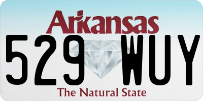 AR license plate 529WUY