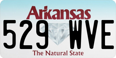 AR license plate 529WVE