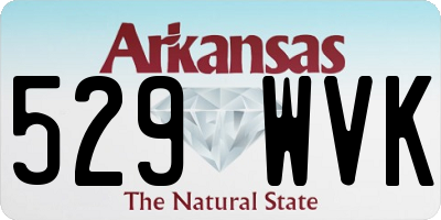 AR license plate 529WVK