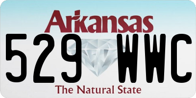 AR license plate 529WWC