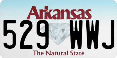 AR license plate 529WWJ