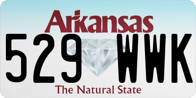 AR license plate 529WWK