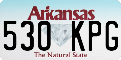 AR license plate 530KPG