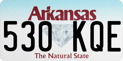 AR license plate 530KQE