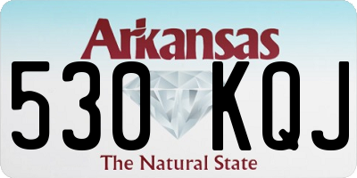 AR license plate 530KQJ