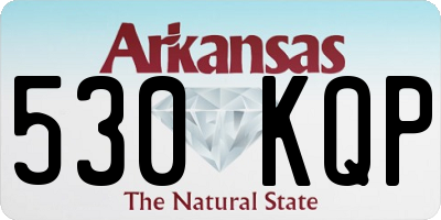 AR license plate 530KQP