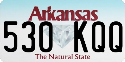 AR license plate 530KQQ