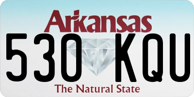 AR license plate 530KQU