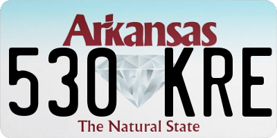 AR license plate 530KRE