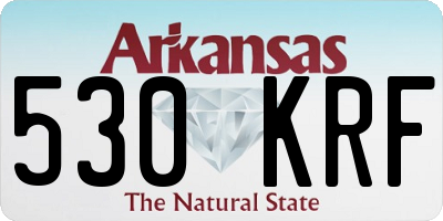 AR license plate 530KRF