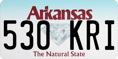AR license plate 530KRI