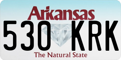 AR license plate 530KRK