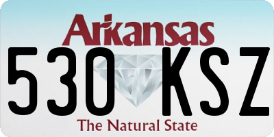 AR license plate 530KSZ