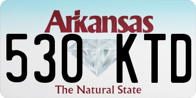 AR license plate 530KTD