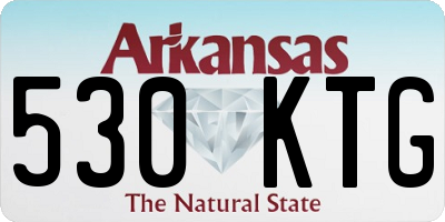 AR license plate 530KTG