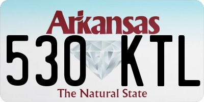 AR license plate 530KTL