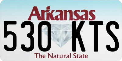 AR license plate 530KTS