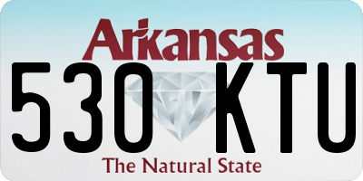 AR license plate 530KTU