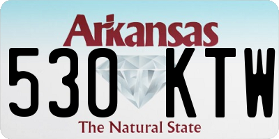 AR license plate 530KTW