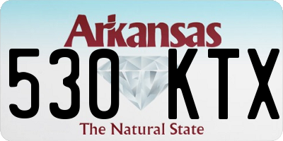 AR license plate 530KTX