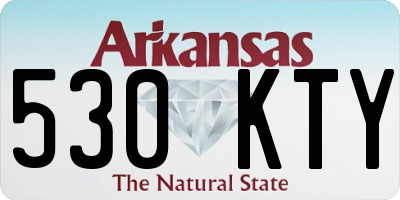 AR license plate 530KTY