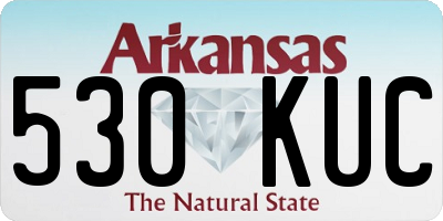 AR license plate 530KUC