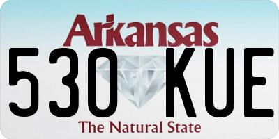 AR license plate 530KUE