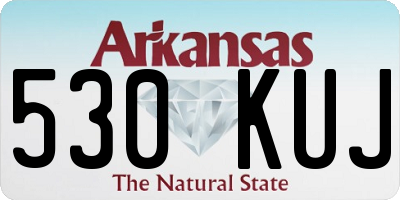 AR license plate 530KUJ
