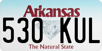 AR license plate 530KUL