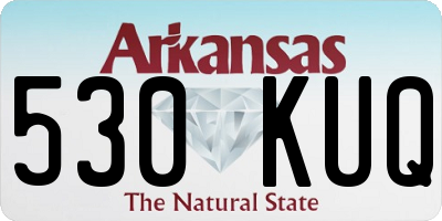 AR license plate 530KUQ