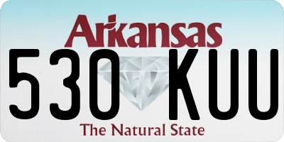 AR license plate 530KUU